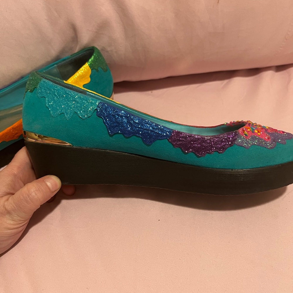 Cute Handmade Candy low wedges - Picture 7 of 16